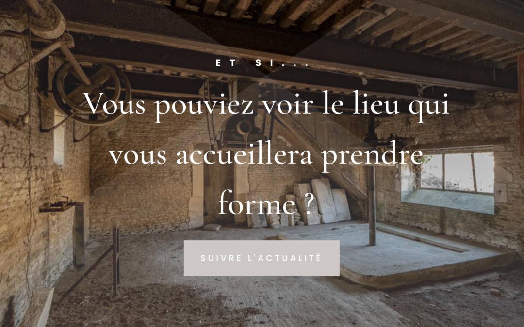 Le site web du domaine le Mesnil prend forme