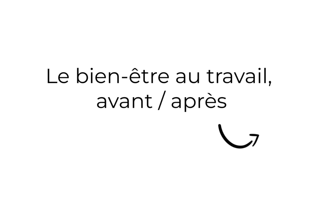 Le bien-être au travail